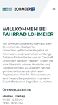 Mobile Screenshot of fahrrad-lohmeier.de